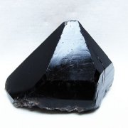 山東省産 モリオン 純天然 黒水晶 原石 [t460-7663]