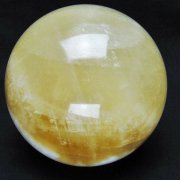 2Kg カルサイト 丸玉 114mm [T461-10653]