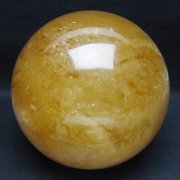 3.9Kg カルサイト 丸玉 145mm [t461-11718]