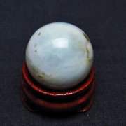アクアマリン 丸玉 21mm [t465-504]