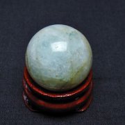 アクアマリン 丸玉 22mm [t465-544]