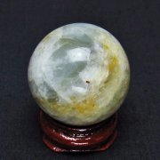 アクアマリン 丸玉 30mm [t465-799]