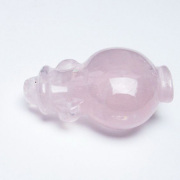 大きい❣️天然水晶 高品質 ローズクォーツ 鳥　手彫リ543g 置物  綺麗 大きい❣️天然水晶 高品質 ローズクォーツ 鳥 手彫リ543g 置物 綺麗