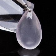 ローズクォーツ ペンダント [T467-4081]