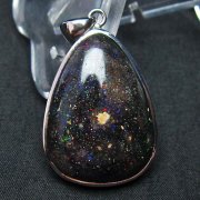 ブラックオパール ペンダント [T468-523]