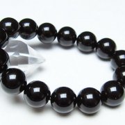 オニキス ブレスレット 14mm [t474-1782]