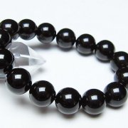 オニキス ブレスレット 14mm [t474-1784]