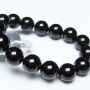 オニキス ブレスレット 14mm [t474-1797]