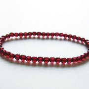ガーネット ブレスレット 4mm [T483-7710]