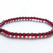 ガーネット ブレスレット 4mm [T483-7840]