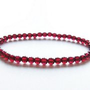 ガーネット ブレスレット 4mm [T483-7849]