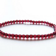 ガーネット ブレスレット 4mm [T483-7867]