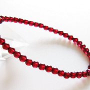 キャンディピンクガーネット ブレスレット 4mm [t483-7883]