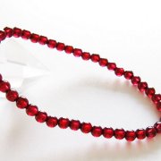 キャンディピンクガーネット ブレスレット 4mm [t483-7887]