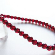 キャンディピンクガーネット ブレスレット 4mm [t483-8021]