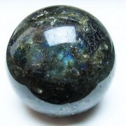 ラブラドライト 丸玉 66mm [T484-2518]