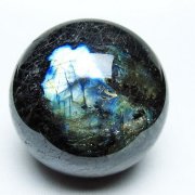 ラブラドライト 丸玉 69mm [T484-2673]