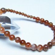アフリカンストロベリークォーツ ブレスレット 4mm [t489-1603]