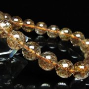 ガーデン水晶ルチル入りブレスレット11mm