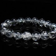 アイリスクォーツ 虹入り  レインボークラック水晶  ブレスレット  13mm [T502-8626]