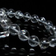 ⬛︎ヒマラヤ産 アイリスクォーツ 虹入り水晶 天然石 ブレスレット 約18ミリ パワーストーン 天然石 アイリスクォーツ 虹入り レインボー