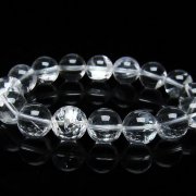アイリスクォーツ 虹入り  レインボー水晶  ブレスレット  13mm [T506-2439]