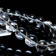 アイリスクォーツ 虹入り レインボー水晶 ブレスレット 12mm [T506-2881]