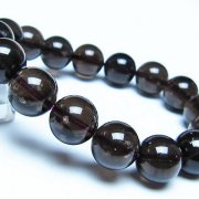 コロンビアナイト コロンビア産 天然ガラス ブレスレット 13mm [t521-2689]