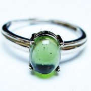 ブラックルチルクォーツ バングル 54mm [t274-56]