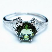 緑水晶 グリーンクォーツ クラスター[t802-5538]