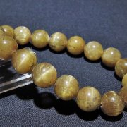 キャッツアイゴールデンアパタイト ブレスレット 12mm [t527-3048]