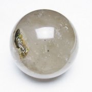 ライトニング水晶 丸玉 78mm [T529-5581]