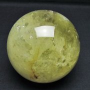 シトリン水晶 丸玉 78mm [T529-6161]
