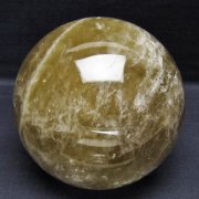 2.6Kg シトリン水晶 丸玉 127mm [t529-6299]