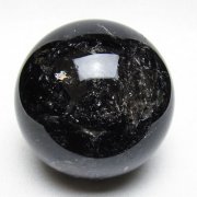 ライトニング水晶 丸玉 80mm [t529-6329]