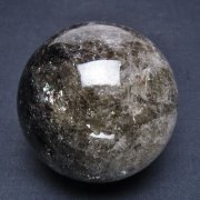 ライトニング水晶 丸玉 63mm [t529-6337]
