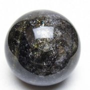 ライトニング水晶 丸玉 60mm [t529-6339]