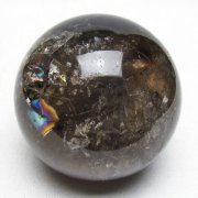 ライトニング水晶 丸玉 56mm [t529-6362]