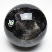ライトニング水晶 丸玉 81mm [t529-6371]