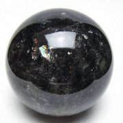 ライトニング水晶 丸玉 85mm [t529-6395]