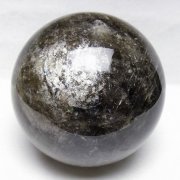 4.5Kg ライトニング水晶 丸玉 155mm [t529-6415]