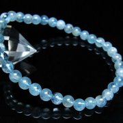 アクアマリン ブレスレット 5mm [t537-15354]