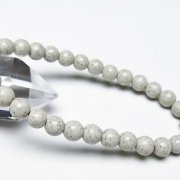 台湾産 北投石 天然ラジウム効果 ブレスレット 7mm [t538-2794]