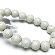 台湾産 北投石 天然ラジウム効果 ブレスレット 12mm [t538-2970]