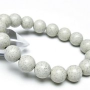 台湾産 北投石 天然ラジウム効果 ブレスレット 12mm [t538-2995]