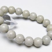 台湾産 北投石 天然ラジウム効果 ブレスレット 12mm [t538-3272]