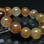 赤プラチナルチル ブレスレット 16mm [t545-10648]