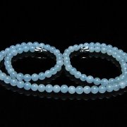 アクアマリン ネックレス 4mm [T556-3500]