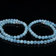 アクアマリン ネックレス 4mm [T556-3522]