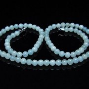 アクアマリン ネックレス 5mm [T556-3556]